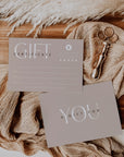 Boho Beige Gift Certificate Canva Template