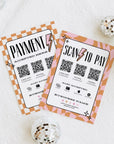 Bright Fun Price List & Scan to Pay Sign Canva Template | Brooks - Trendy Fox Studio