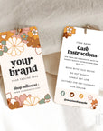 Hang Tag, Garment Swing Tag Canva Template | Dani