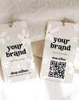 Hang Tag, Garment Swing Tag Canva Template | Dani