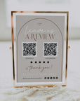 Leave Us A Review Sign Canva Template | Nora - Trendy Fox Studio