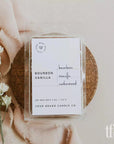 Minimalist Wax Melt Label Canva Template | Blair