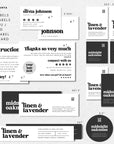 Retro Candle Branding Kit Canva Template | Dani
