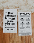 Retro Car Diffuser Care and Thank You Business Card Canva Template | Dani - Trendy Fox Studio