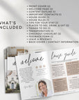 Airbnb Welcome Guide, Editable House Manual, Host Guidebook Printable, VRBO Vacation Rental Book - Trendy Fox Studio