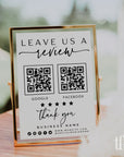 Ask For A Review Sign Canva Template | Vera - Trendy Fox Studio