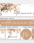 Boho Etsy Shop Kit Canva Template | Etsy Banner, Listing Photos, Icon | Clove - Trendy Fox Studio