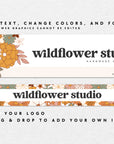Boho Groovy Etsy Shop Kit Canva Template | Etsy Banner, Listing Photos, Icon | Dani - Trendy Fox Studio