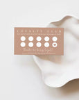 Boho Loyalty Stamp Card Canva Template | Jett - Trendy Fox Studio