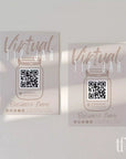 Boho Virtual Tip Jar QR Code Sign Canva Template | Loxli - Trendy Fox Studio
