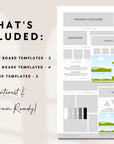 Brand and Mood Board Style Guide Canva Template - Trendy Fox Studio