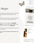 Canva Basics Quick Start Guide, Done-For-You Canva Manual | Canva Template - Trendy Fox Studio