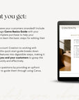 Canva Basics Quick Start Guide, Done-For-You Canva Manual | Canva Template - Trendy Fox Studio