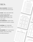 Cleaning & Decluttering Planner - Trendy Fox Studio