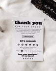 Creep It Real Ghost Halloween Business Thank You Card Canva Template - Trendy Fox Studio