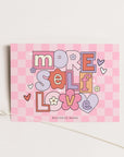 Cute Pastel Pink Checkered Business Thank You Card Canva Template - Trendy Fox Studio