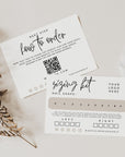 False or Artificial Nails Sizing Kit, Printable Press On Nail Sizing Guide Canva Template | Honey - Trendy Fox Studio