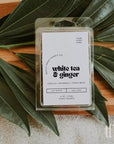 Groovy Retro Wax Melt Clamshell Label Canva Template | Pixie - Trendy Fox Studio