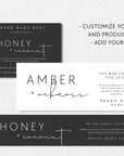 Minimalist Candle Label Canva Template | Stella - Trendy Fox Studio
