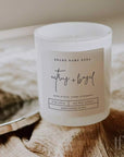 Minimalist Candle Label Canva Template | Zola - Trendy Fox Studio