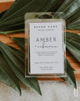 Minimalist Modern Wax Melt Label Canva Template | Stella - Trendy Fox Studio