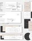 Modern Candle Branding Kit Canva Template | April - Trendy Fox Studio