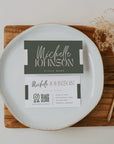 Modern Chic Business Card with QR Code Canva Template | Celine - Trendy Fox Studio