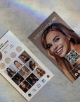 Modern Instagram Style Business Card Canva Template with QR Code - Trendy Fox Studio