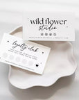 Modern Loyalty Stamp Card Canva Template | Cinna - Trendy Fox Studio
