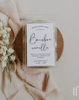 Modern Minimal Wax Melt Label Canva Template | Shiloh - Trendy Fox Studio
