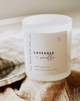 Modern Minimalist Candle Label Canva Template | Alina - Trendy Fox Studio