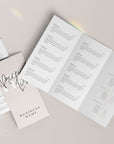 Modern Tri-Fold Price List, Brochure Rack Card Price Menu, Canva Template | Emory - Trendy Fox Studio