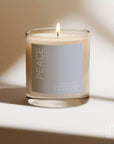 Pastel Candle Label Canva Template, Soft Muted Predesigned Product Label - Trendy Fox Studio