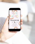 Pastel Rainbow Business Invitation Canva Template | Amara - Trendy Fox Studio