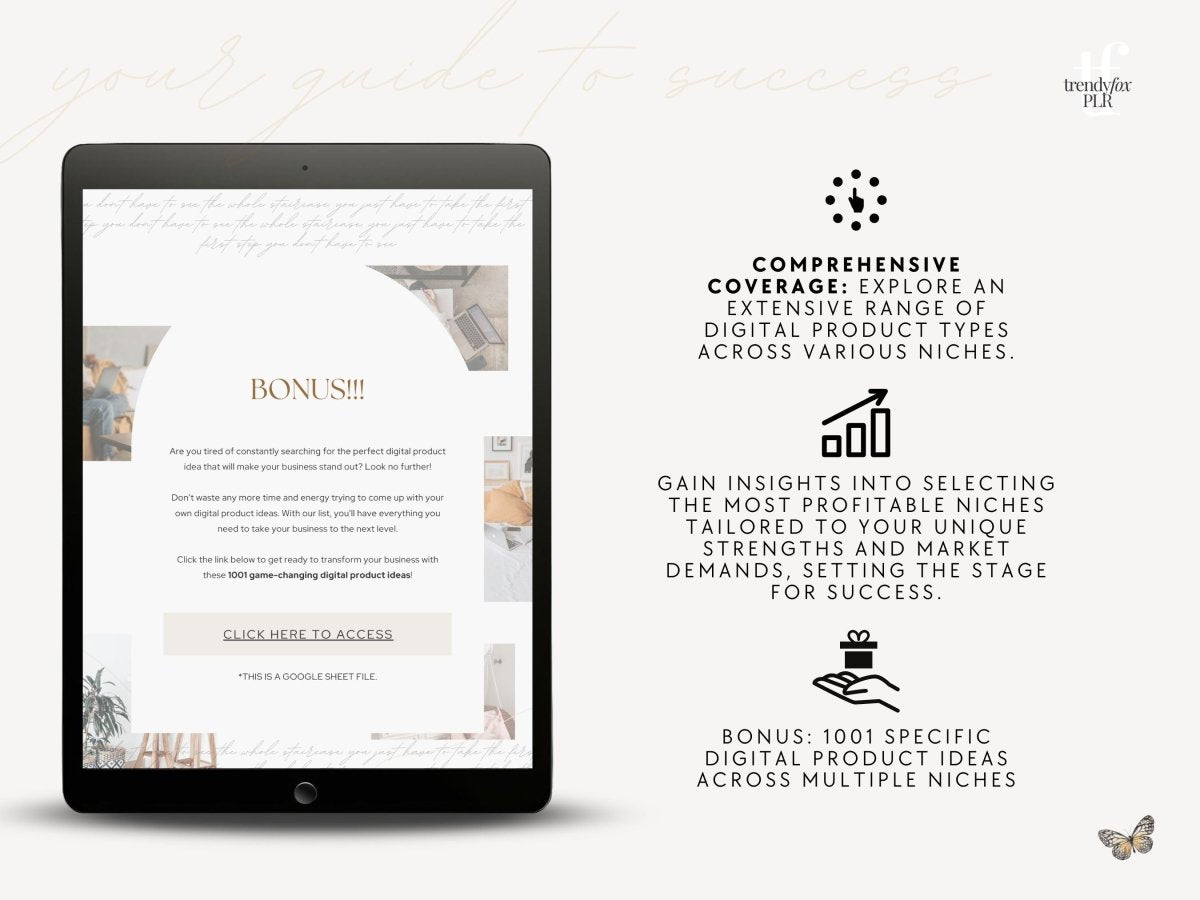 PLR Digital Product Ideas for Passive Income | Canva eBook Template ...