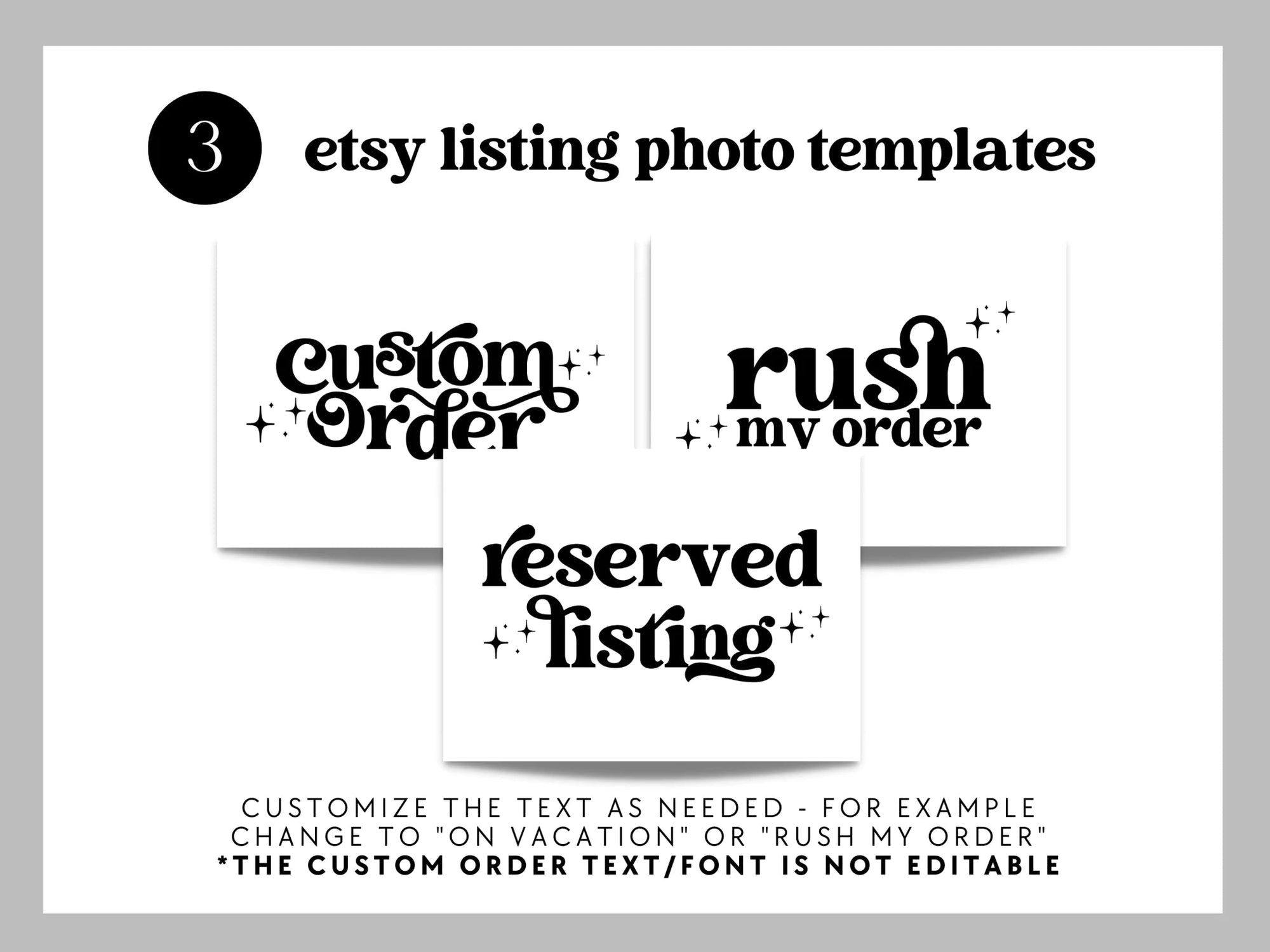 Retro Etsy Shop Kit Canva Template | Etsy Banner, Listing Photos, Icon | Dani - Trendy Fox Studio