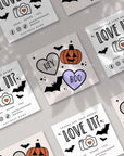 Retro Halloween Snap and Share Business Thank You Card Canva Template - Trendy Fox Studio