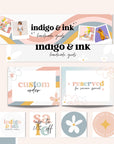 Retro Pastel Etsy Shop Kit Canva Template | Etsy Banner, Listing Photos, Icon | Dani - Trendy Fox Studio