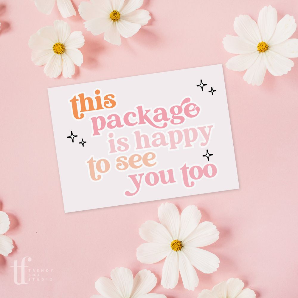 Retro Pastel Pink Business Thank You Card Canva Template | Lark - Trendy Fox Studio