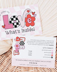 Retro Valentine's Day Business Thank You Card Canva Template | Bryn - Trendy Fox Studio