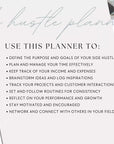 Side Hustle Workbook & Planner - Printable Business Planner, Passive Income Workbook - Trendy Fox Studio