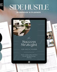 Side Hustle Workbook & Planner - Printable Business Planner, Passive Income Workbook - Trendy Fox Studio