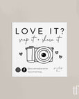 Snap and Share Social Media Card Canva Template | Shiloh - Trendy Fox Studio