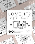 Snap and Share Social Media Card Canva Template | Shiloh - Trendy Fox Studio