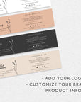 Soap Bar Wrap Label Canva Template | Landry - Trendy Fox Studio