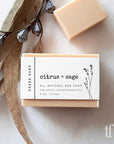 Soap Bar Wrap Label Canva Template | Landry - Trendy Fox Studio