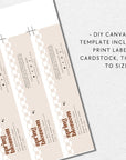 Soap Bar Wrap Label Canva Template | Pixie - Trendy Fox Studio