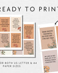 Sweary Affirmation Cards, NSFW Bada$$ Affirmation Printable Card Deck Bundle - Trendy Fox Studio