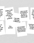 Sweary Affirmation Cards, NSFW Bada$$ Affirmation Printable Card Deck Part 2 - Trendy Fox Studio