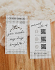 Social Media Connect with Us QR Code Business Card Canva Template | Lula - Trendy Fox Studio